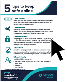 5 Tips to keep safe online