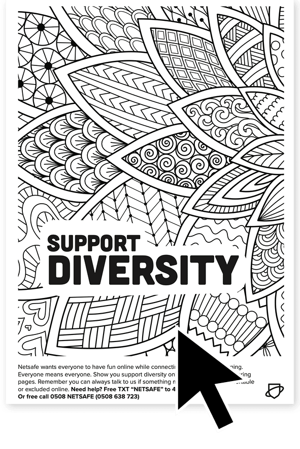 Mindful colouring pages x3